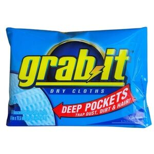 Grab It SC Johnson vtg discontinued dry cloths 16 New NWT 2004